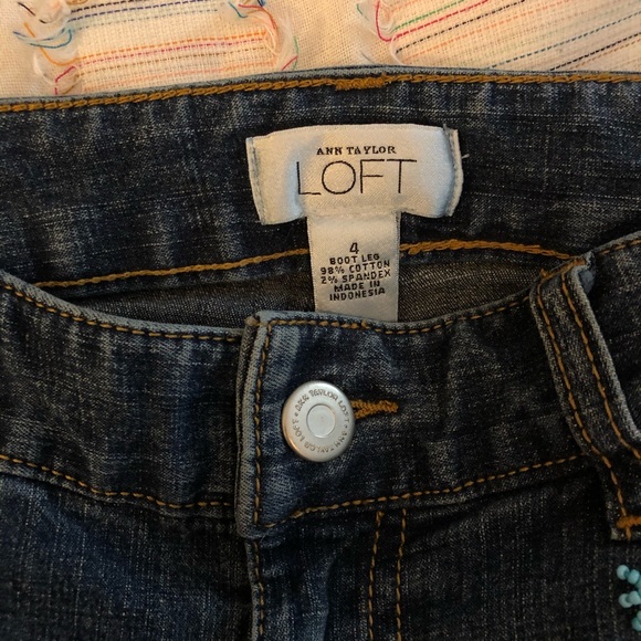 ANN TAYLOR LOFT JEANS - Picture 4 of 5